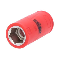 Douille isolée 3/8', 13 mm