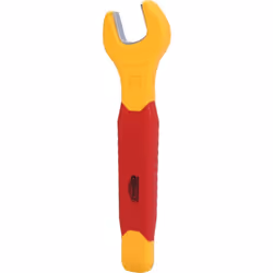 Clé à fourche isolée, 17 mm Ouverture de clé en mm 17 Norme DIN 7446, IEC 60900 Poids 130 Certificat d'essai 1000V Taille de  ...