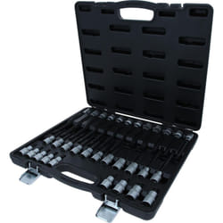 Jeu de douilles à embout 1/2' ribe®, 32 pcs, courtes, longues et extra-longues