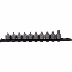 Torx Exécution extra courte Carré d'entraînement intérieur selon DIN 3120 / ISO 1174 avec encoche pour verrouillage par bille ...