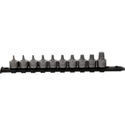 Jeu de douilles à embout 3/8' Torx, courtes, 10 pcs, T10-T55