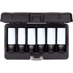 KS Tools Jeu De Douilles À Chocs 1/2" Spéciales Pour Jantes Aluminium, 6 Pcs - Vue supplémentaire 2