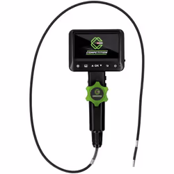 Caméra HD 6,0 mm 8 mini-LEDS et variateur de lumière Système transportable et autonome Maniement optimum dû à la possibilité  ...