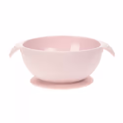 Lässig bol pour enfants en silicone, rose, Bol de soupe, Rose, Silicone, Fille, 0,5 an(s), 115 mm