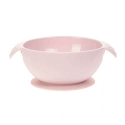 Lässig bol pour enfants en silicone, rose