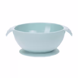 Lässig bol pour enfants en silicone, bleu, Bol de soupe, Bleu, Silicone, Garçon, 0,5 an(s), 115 mm