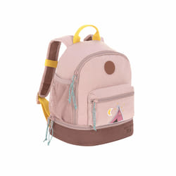 Lässig Adventure Tipi sac à dos Rose Coton, Polyester, Polyuréthane