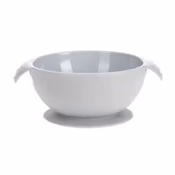 Lässig bol pour enfants en silicone, gris, Bol de soupe, Gris, Silicone, Garçon/Fille, 0,5 an(s), 115 mm