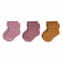 Lässig 1532001959-15 chaussette Unisexe Chaussettes Crew Rosier 3 paire(s)