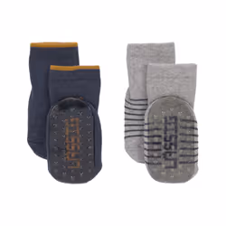 Lässig 1532002962-23, Bleu, Gris, Enfant, Unisexe, 23 - 26, Bébé (numérique), 2 pièce(s)