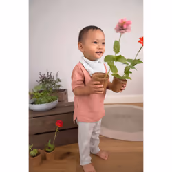 Lässig 1311014481 bavoir pour bébés Bavoir bandana Coton