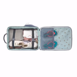 Lässig Adventure Chariot Bleu Coton, Polyester
