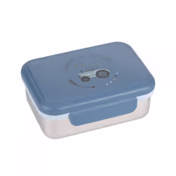 Lässig 1210029496, Couverture bébé, Enfant, Bleu, Gris, Image, Rectangulaire, Garçon/Fille