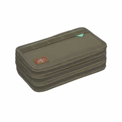 Lässig Etui Triple Unique Olive, 128 mm, 68 mm, 21 mm, 410 g