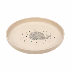 Lässig 1310063452, Assiette pour enfant en bas âge, Beige, Bleu, Cellulose, Polypropylène (PP), Garçon/Fille, 0,5 an(s), 180 ...
