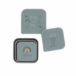 Lässig Boîtes à goûter enfants (Lot de 3) - Garden Explorer