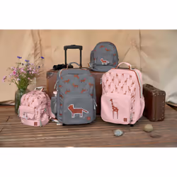 Lässig Valise à Roulettes Enfants, Safari Giraffe