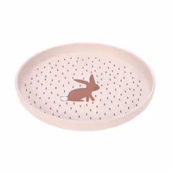 Lässig 1310063727, Assiette pour enfant en bas âge, Rose, Cellulose, Polypropylène (PP), Garçon/Fille, 0,5 an(s), 180 mm