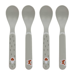 Lässig 1310067588 Couvert pour tout-petits Cuillère pour enfants en bas âge Olive Cellulose, Polypropylène (PP)
