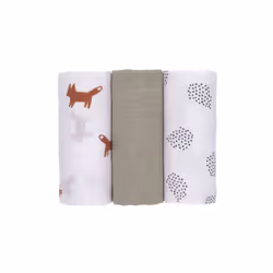 Lässig Little Forest gigoteuse Couverture à emmailloter M Vert, Rouge, Blanc