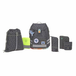 Lässig Unique Ensemble de cartables Garçon/Fille Polyester Anthracite