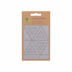 Lässig 1106025341, Polyester, Coton, Gris, Blanc, Motif géométrique, Tissu