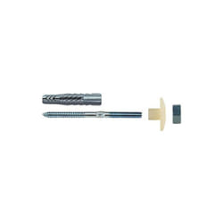Kit de fixation pour lavabos et urinoirs zingué - avec chevilles m 10x140mm