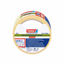 Adhesif double face Toile 4944 10 x 50 mm blanc Tesa : Support souple, importante masse adhésive Convient particulièrement à  ...