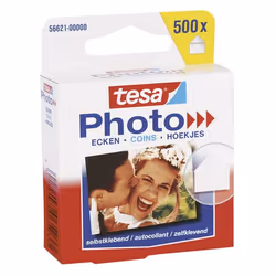 TESA 56613 coin adhésif 250 pièce(s) Blanc