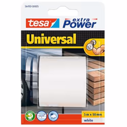 TESA extra Power Universal, Blanc, Mettre en lots, Attacher, Fabriquer de maniere artisanale, Marquer, Réparer, Renforcer, Po ...