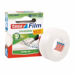 TESA Invisible 33mx19mm, 33 m, Transparent, 19 mm, 1 pièce(s)