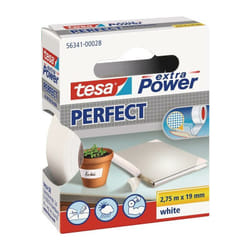 Tesa - Ruban adhésif toilé ® extra Power 56341-00028-03 blanc (l x l) 2.75 m x 19 mm caoutchouc 1 pc(s) S19981