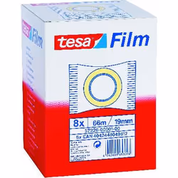TESA 57226, 66 m, Transparent, 19 mm, 8 pièce(s)