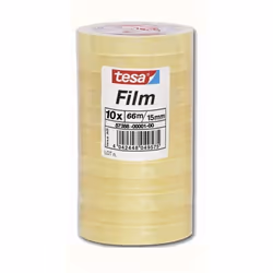 TESA 57388-00001-00, 66 m, Transparent, 15 mm, 10 pièce(s)