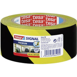 Tesa - Bande adhésive de marquage ® signal 58130-00000-01 jaune, noir (l x l) 66 m x 50 mm caoutchouc 1 pc(s)