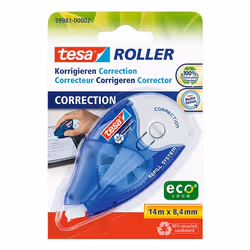 TESA 59981-00002-05 film/bande correcteur 14 m Bleu, Blanc 1 pièce(s)
