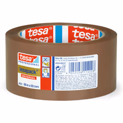 TESA Professional 4024 tesapack Universal, Marron, Carton, Polypropylène (PP), 66 m, 5 cm