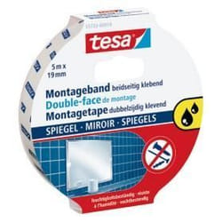 TESA Ruban adhésif Double face miroir - 5m x 19mm