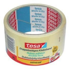 TESA Ruban adhésif Double face Adhésion forte - 5m x 50mm