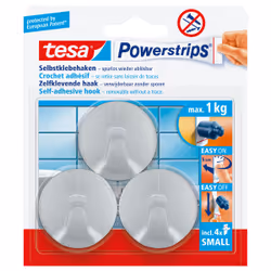 TESA Powerstrips Crochets SMALL Cercle
