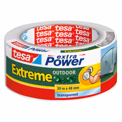 TESA Réparer Extreme Outdoor, 20 m, Transparent, 48 mm, 1 pièce(s)