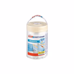 Easy Cover UNIVERSAL Film Tesa est une bâche de protection en plastique transparent pour protéger de larges zones combinée av ...