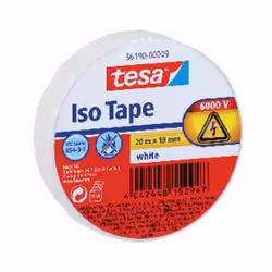 TESA 56190-00009, 20 m, Blanc, 19 mm