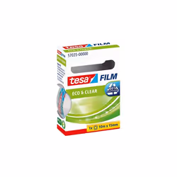 TESA 57035, 10 m, Transparent, CE, 15 mm, Boîte avec crochet, 1 pièce(s)