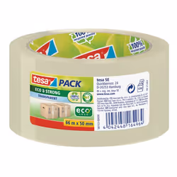TESA 58153-00000-00, 66 m, Transparent, 50 mm, 1 pièce(s)