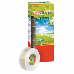 TESA 57074-00000-00, 33 m, Transparent, CE, 19 mm, 8 pièce(s)