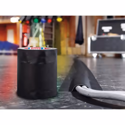 TESA 4611 Adapté à une utilisation à l'intérieur Adapté à une utilisation extérieure 25 m Caotchouc, Tissu Noir