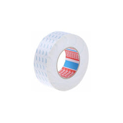 Ruban tissé double face Blanc Tesa 4943, 50mm x 50m x 0.1mm 7,7 N/cm ( Prix pour 1 )