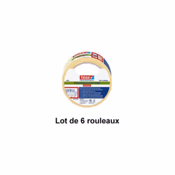 Adhésif de fixation pour tous usages, prévu pour la pose de revêtement durable et permanent. Ruban toilé très robuste pour fi ...