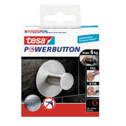 TESA 59330-00000-00 crochet pour rangement à usage domestique Chrome